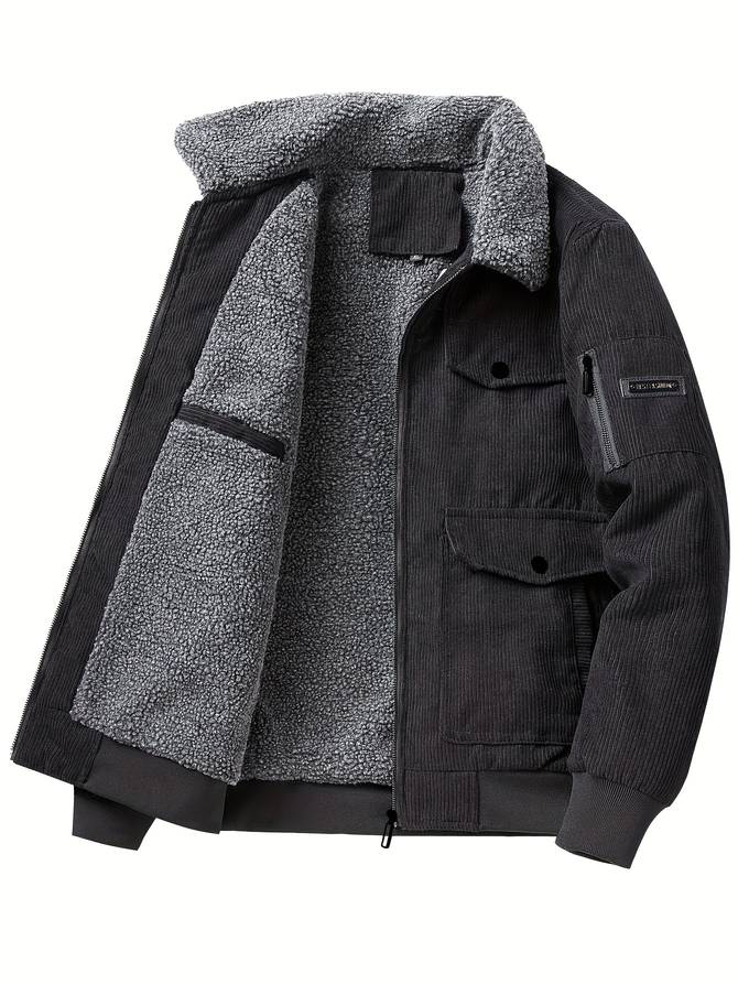 Warm Winter Jacket for Men - Joris-Brown-M-Nora Luxe