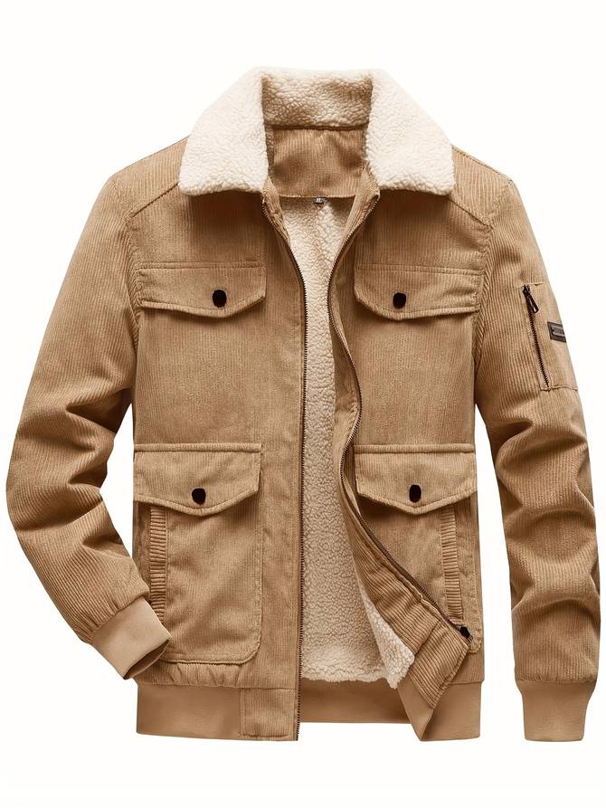 Warm Winter Jacket for Men - Joris-Brown-M-Nora Luxe