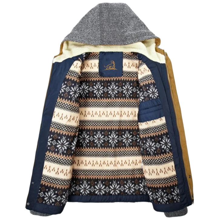 Warm Winter Parka for Women - Luna-Dark Blue-S-Nora Luxe