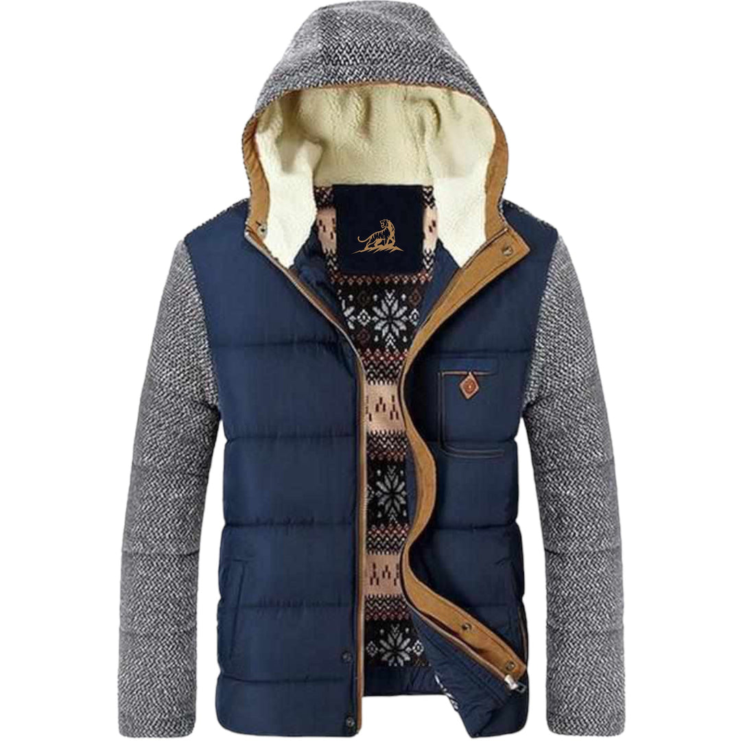 Warm Winter Parka for Women - Luna-Dark Blue-S-Nora Luxe