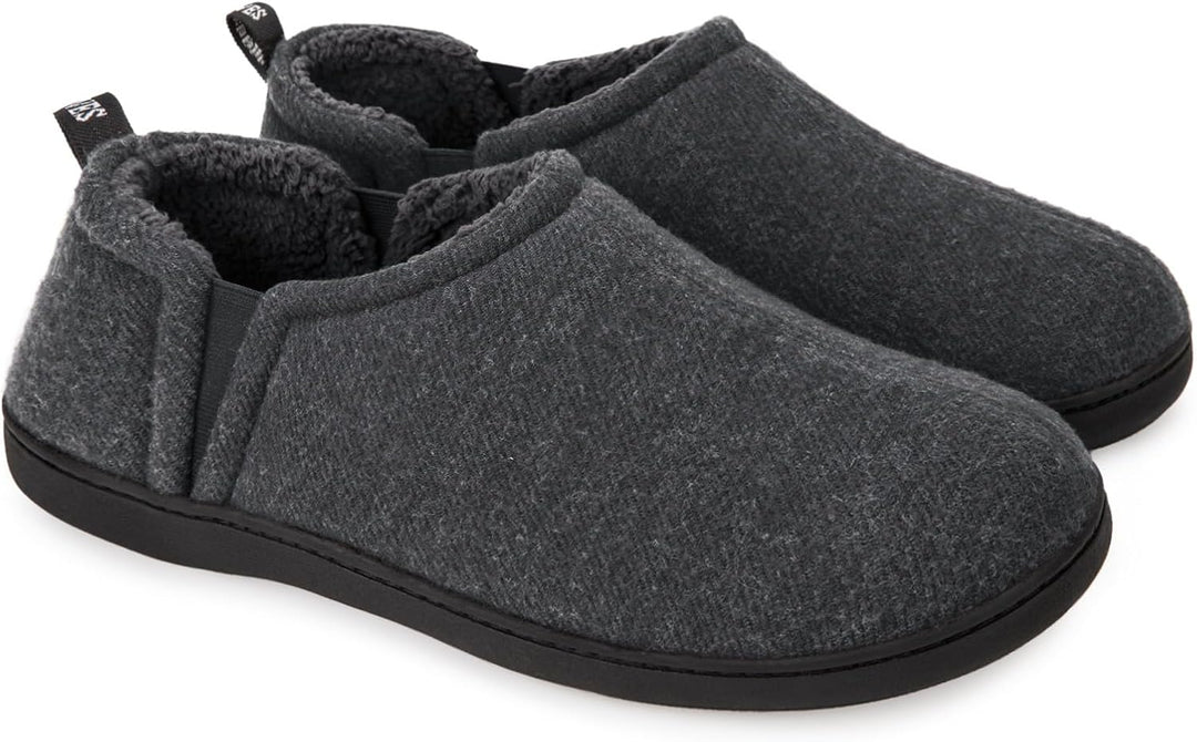 Warm Winter Slippers for Men - Noah-Light Gray 2-7.0-8.0-Nora Luxe