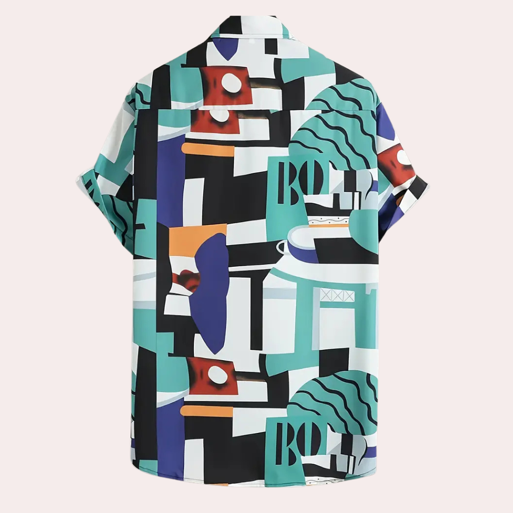 Waruka - Hip Shirt for Men-S-Nora Luxe