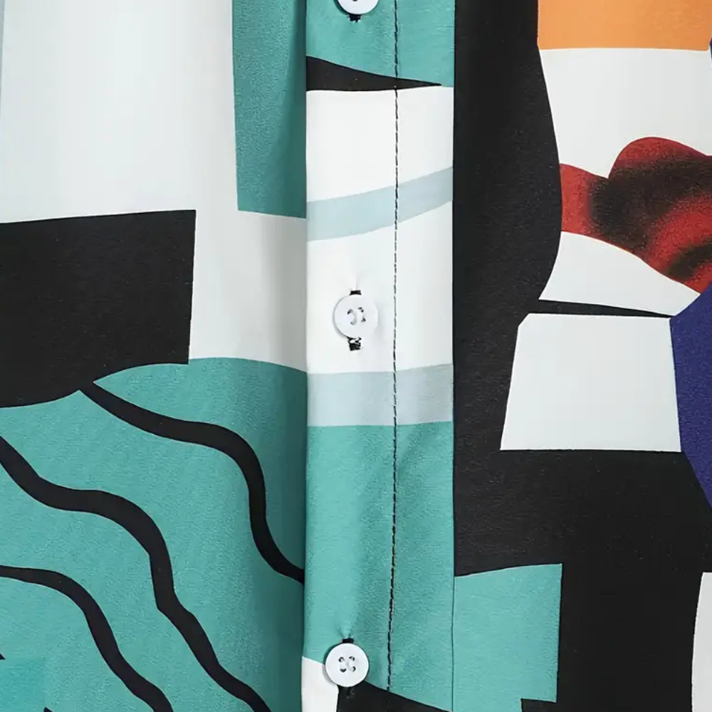 Waruka - Hip Shirt for Men-S-Nora Luxe