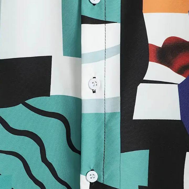 Waruka - Hip Shirt for Men-S-Nora Luxe