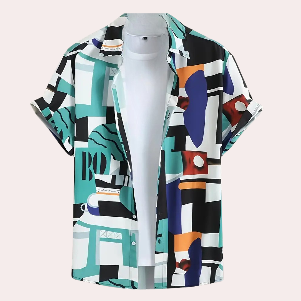 Waruka - Hip Shirt for Men-S-Nora Luxe