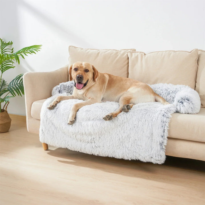 Washable Pet Sofa Blanket - PlushNest-Dark Blue-S (70 x 70)-Nora Luxe
