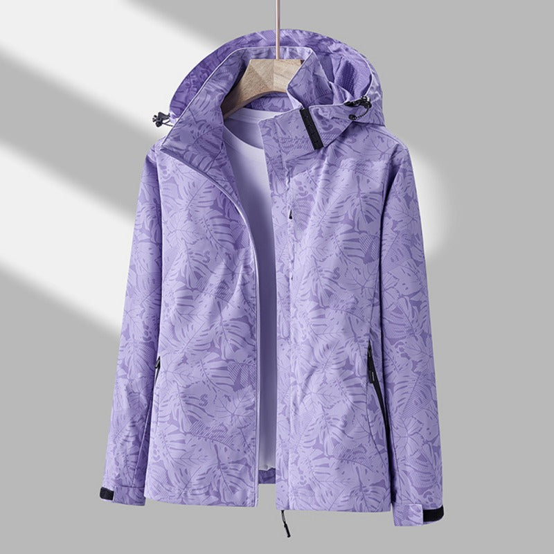 Water- and windproof ladies' jacket - Luna-Purple-XS-Nora Luxe