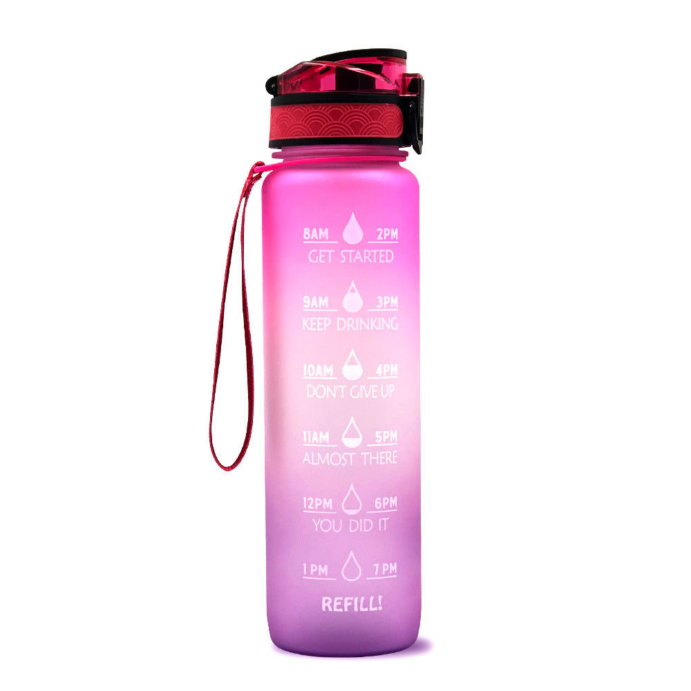 Water bottle with Timeline - HydraHero-Pink-Nora Luxe
