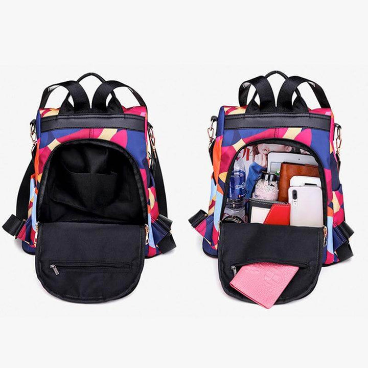 Water-Resistant Anti-Theft Women’s Backpack with Multiple Compartments – SafeHold