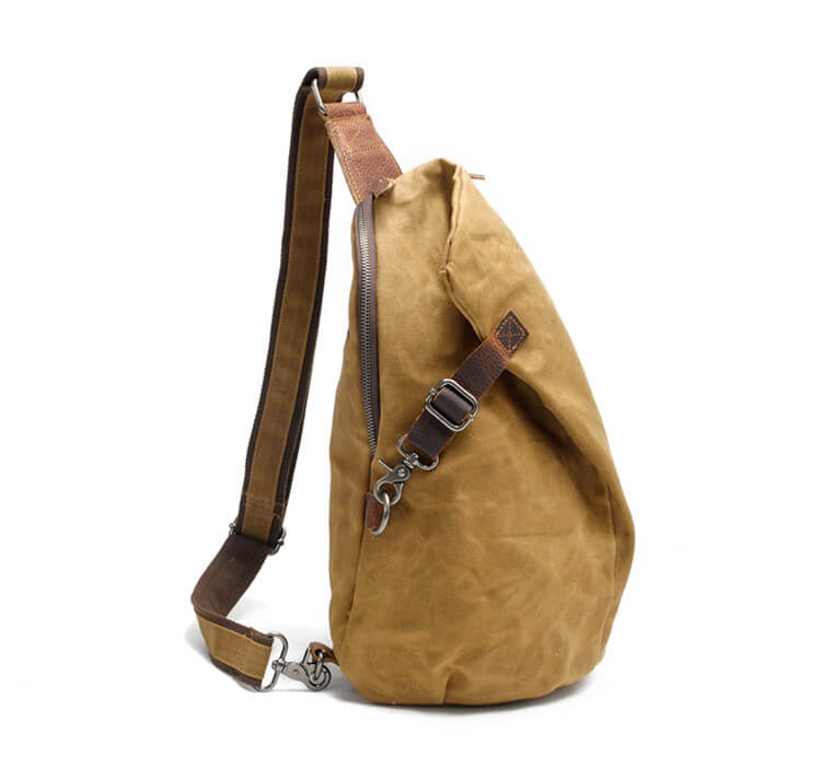 Water-Resistant Canvas Crossbody Bag with Anti-Theft Pocket – MultiWear