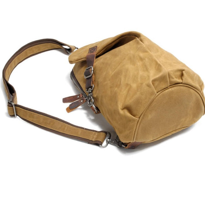 Water-Resistant Canvas Crossbody Bag with Anti-Theft Pocket – MultiWear