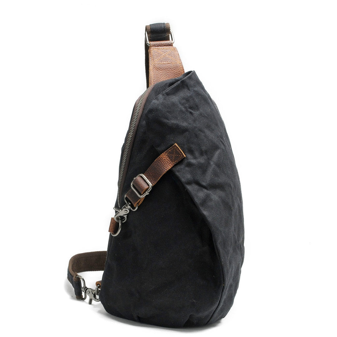 Water-Resistant Canvas Crossbody Bag with Anti-Theft Pocket – MultiWear