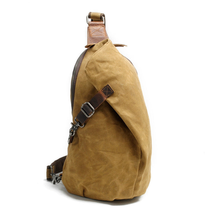 Water-Resistant Canvas Crossbody Bag with Anti-Theft Pocket – MultiWear