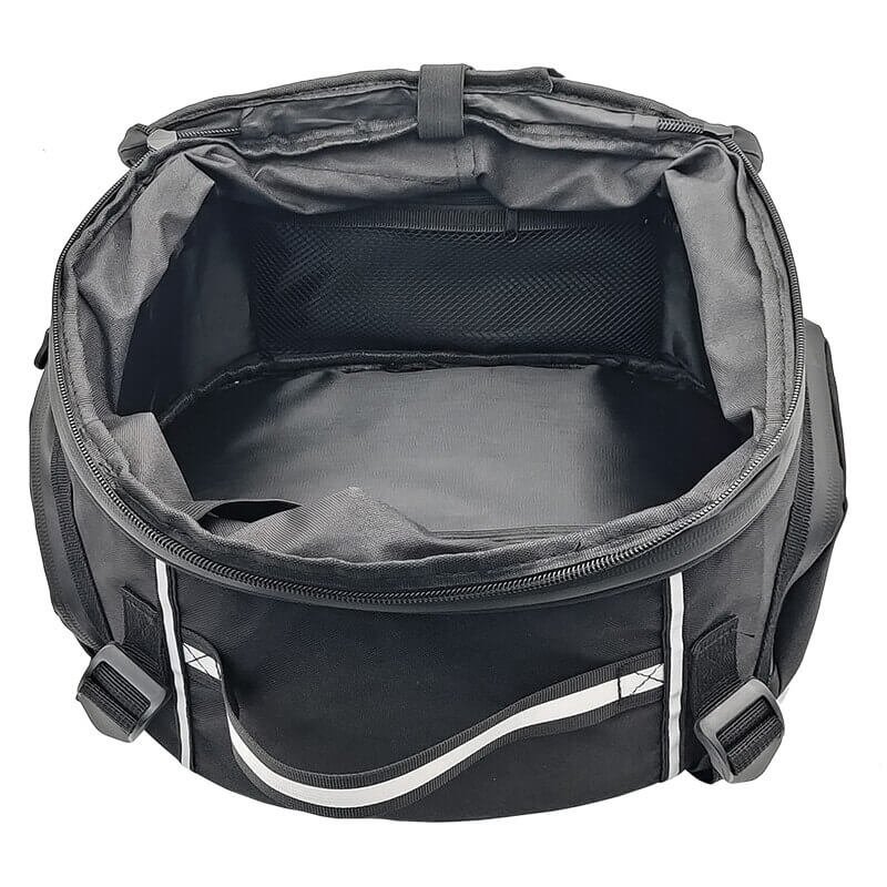 Water-Resistant Motorcycle Gear Bag with Multiple Compartments