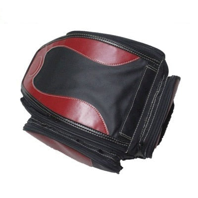 Water-Resistant Motorcycle Tail Bag with Expandable Storage