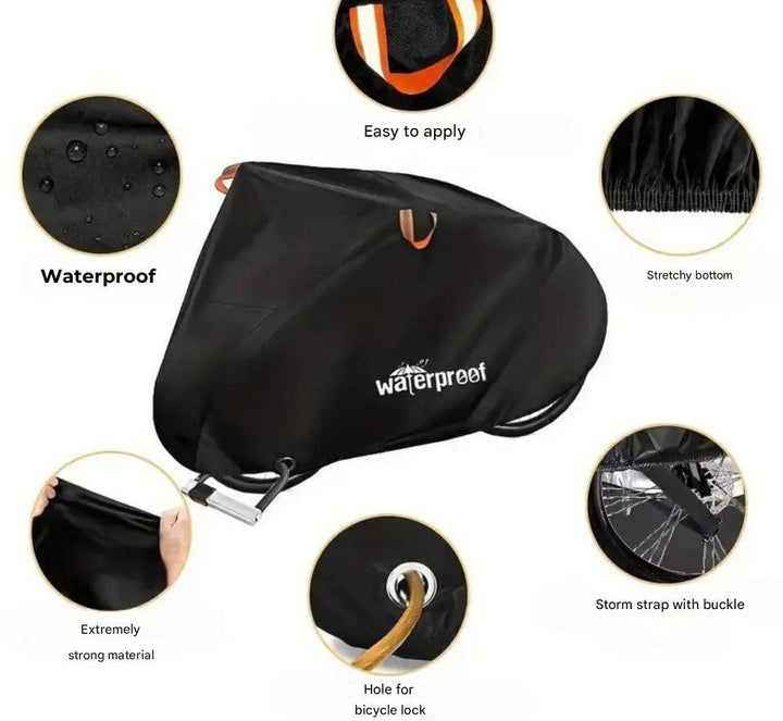 Waterproof 3-Layer Bicycle Cover - WeatherGuard-Nora Luxe