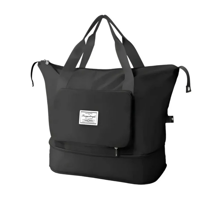 Waterproof and Foldable Travel Bag - FlexPack-Black-Nora Luxe