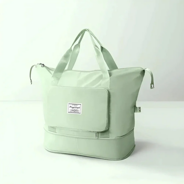 Waterproof and Foldable Travel Bag - FlexPack-Mint Green-Nora Luxe
