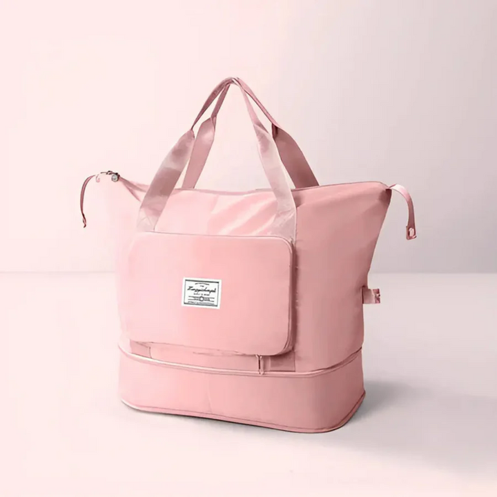 Waterproof and Foldable Travel Bag - FlexPack-Pink-Nora Luxe