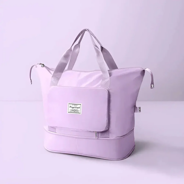 Waterproof and Foldable Travel Bag - FlexPack-Purple-Nora Luxe