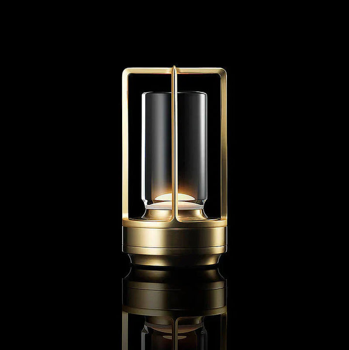 Waterproof and Portable Crystal Table Lamp - AuroraGlow-Gold-3 Colors - Touch Control-Nora Luxe