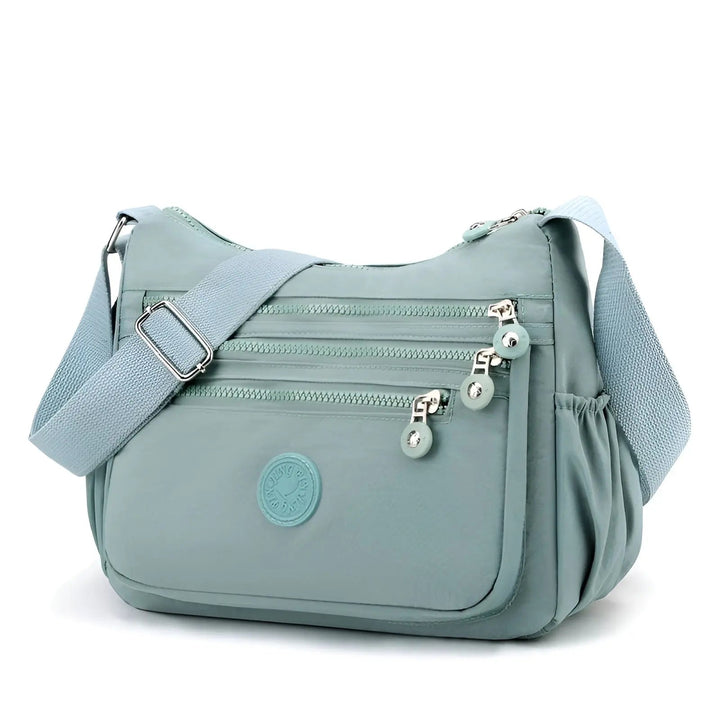 Waterproof and Spacious Women's Shoulder Bag - Maya-Black-Nora Luxe