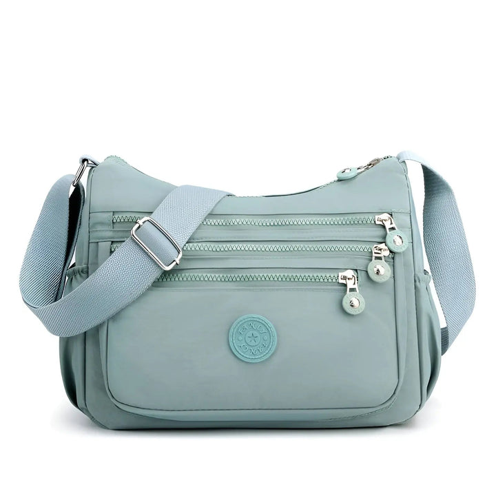 Waterproof and Spacious Women's Shoulder Bag - Maya-Black-Nora Luxe
