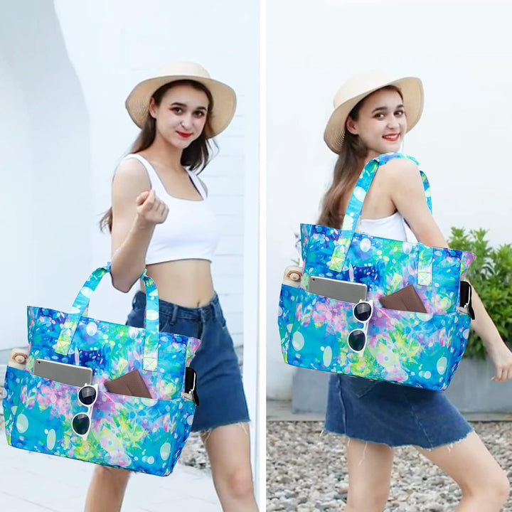 Extra Large Waterproof Beach Tote with Wet Compartment – Buy 1, Take 1 FREE