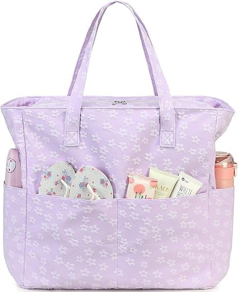 Extra Large Waterproof Beach Tote with Wet Compartment – Buy 1, Take 1 FREE