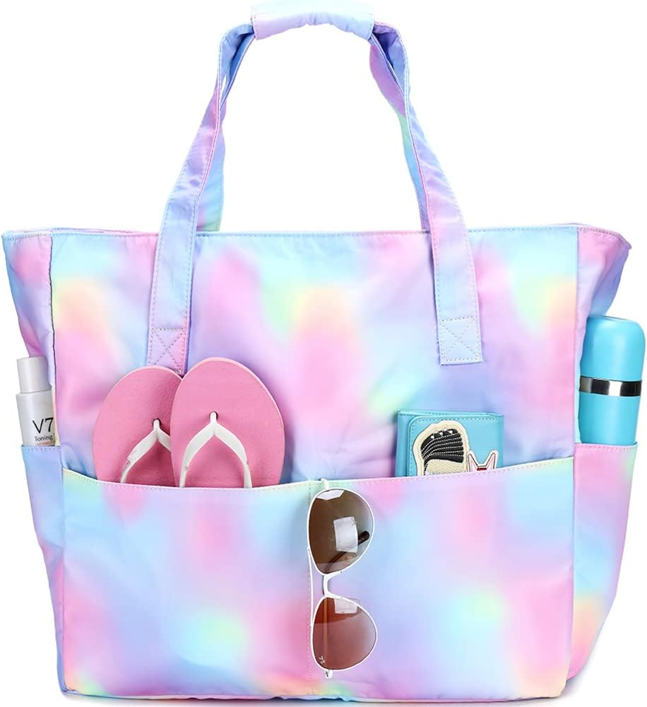 Extra Large Waterproof Beach Tote with Wet Compartment – Buy 1, Take 1 FREE