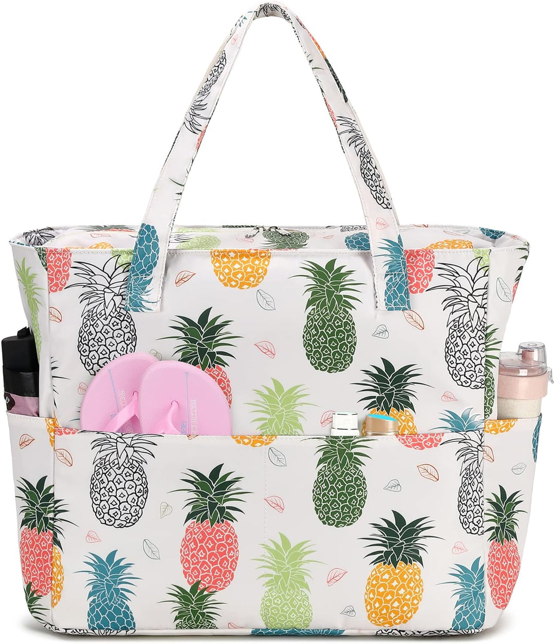 Extra Large Waterproof Beach Tote with Wet Compartment – Buy 1, Take 1 FREE