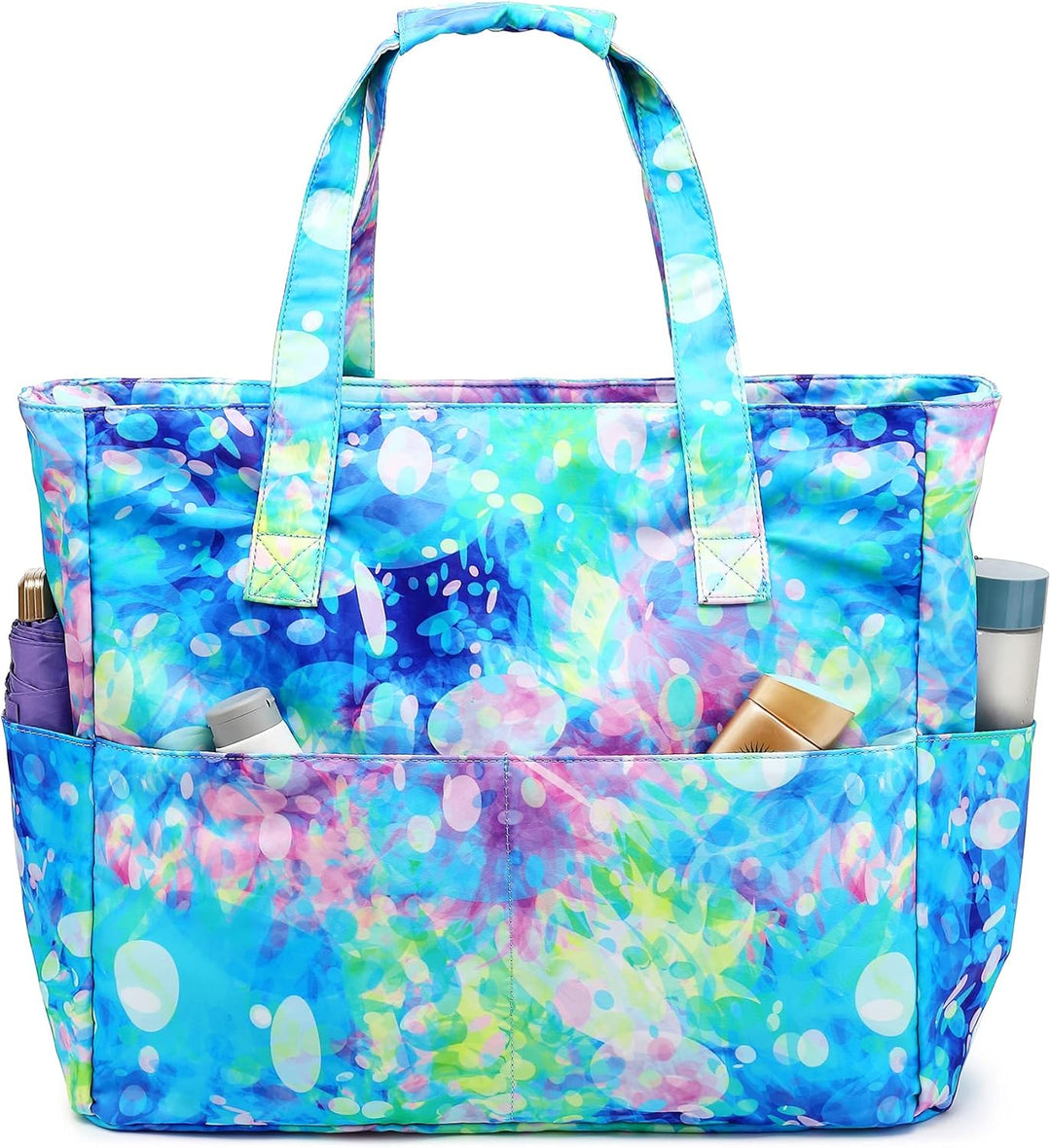 Extra Large Waterproof Beach Tote with Wet Compartment – Buy 1, Take 1 FREE