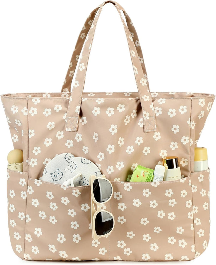 Extra Large Waterproof Beach Tote with Wet Compartment – Buy 1, Take 1 FREE