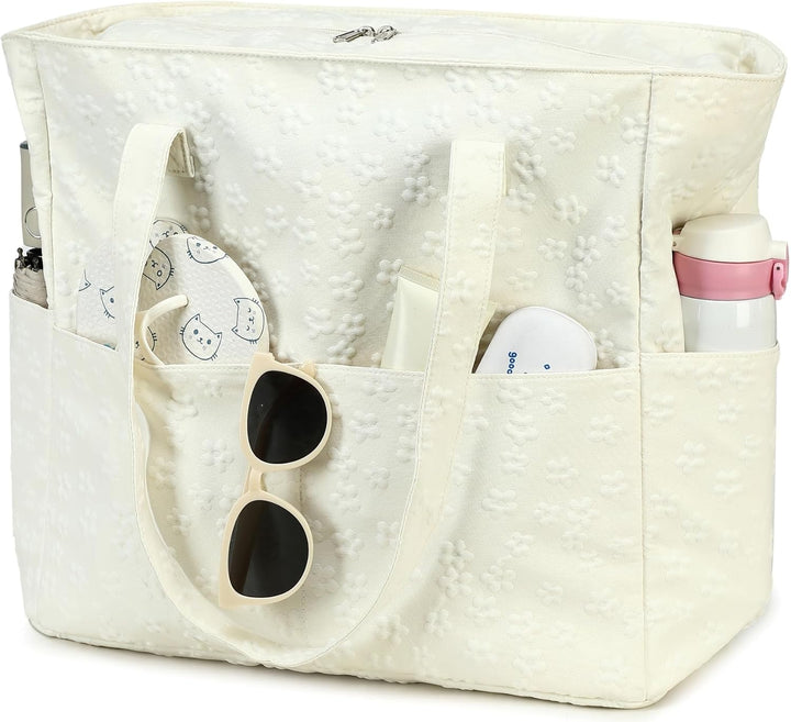 Extra Large Waterproof Beach Tote with Wet Compartment – Buy 1, Take 1 FREE
