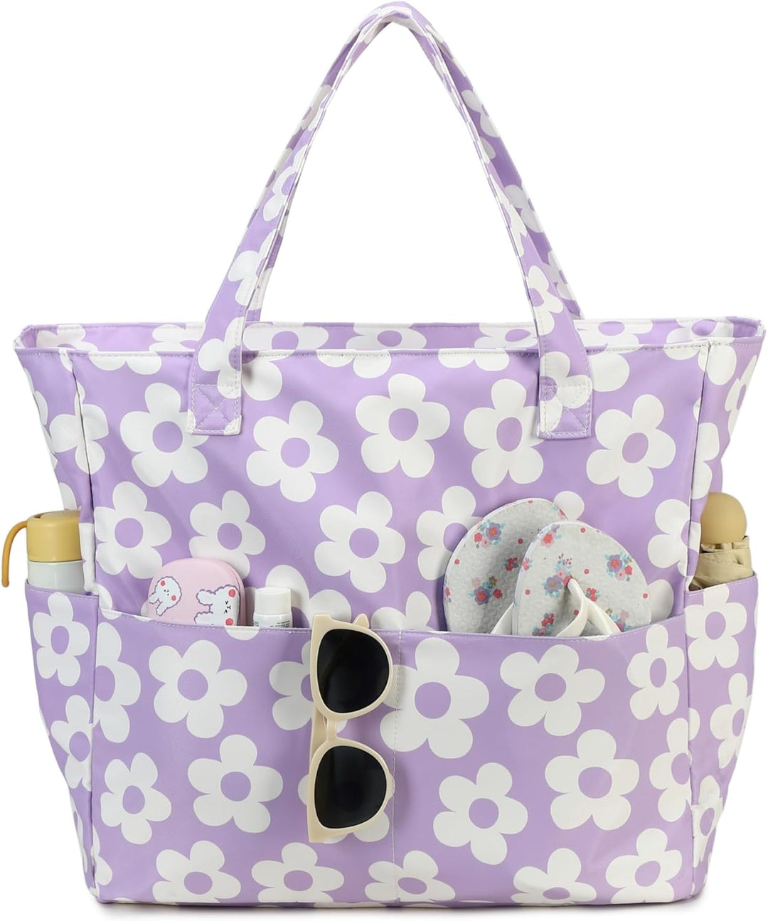 Extra Large Waterproof Beach Tote with Wet Compartment – Buy 1, Take 1 FREE