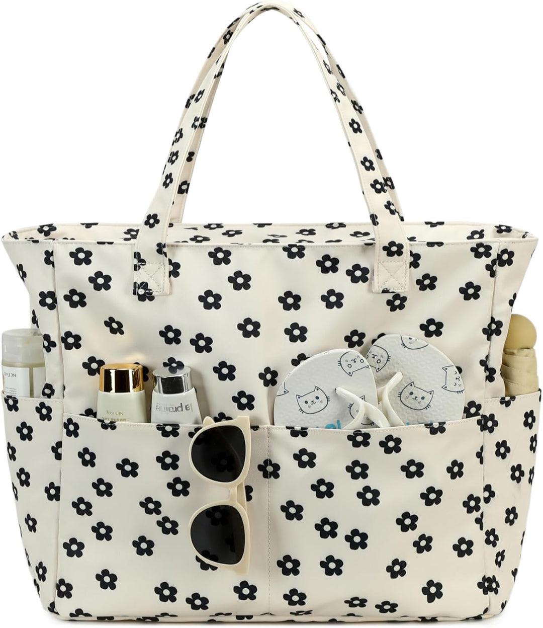 Extra Large Waterproof Beach Tote with Wet Compartment – Buy 1, Take 1 FREE