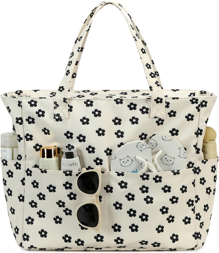 Extra Large Waterproof Beach Tote with Wet Compartment – Buy 1, Take 1 FREE