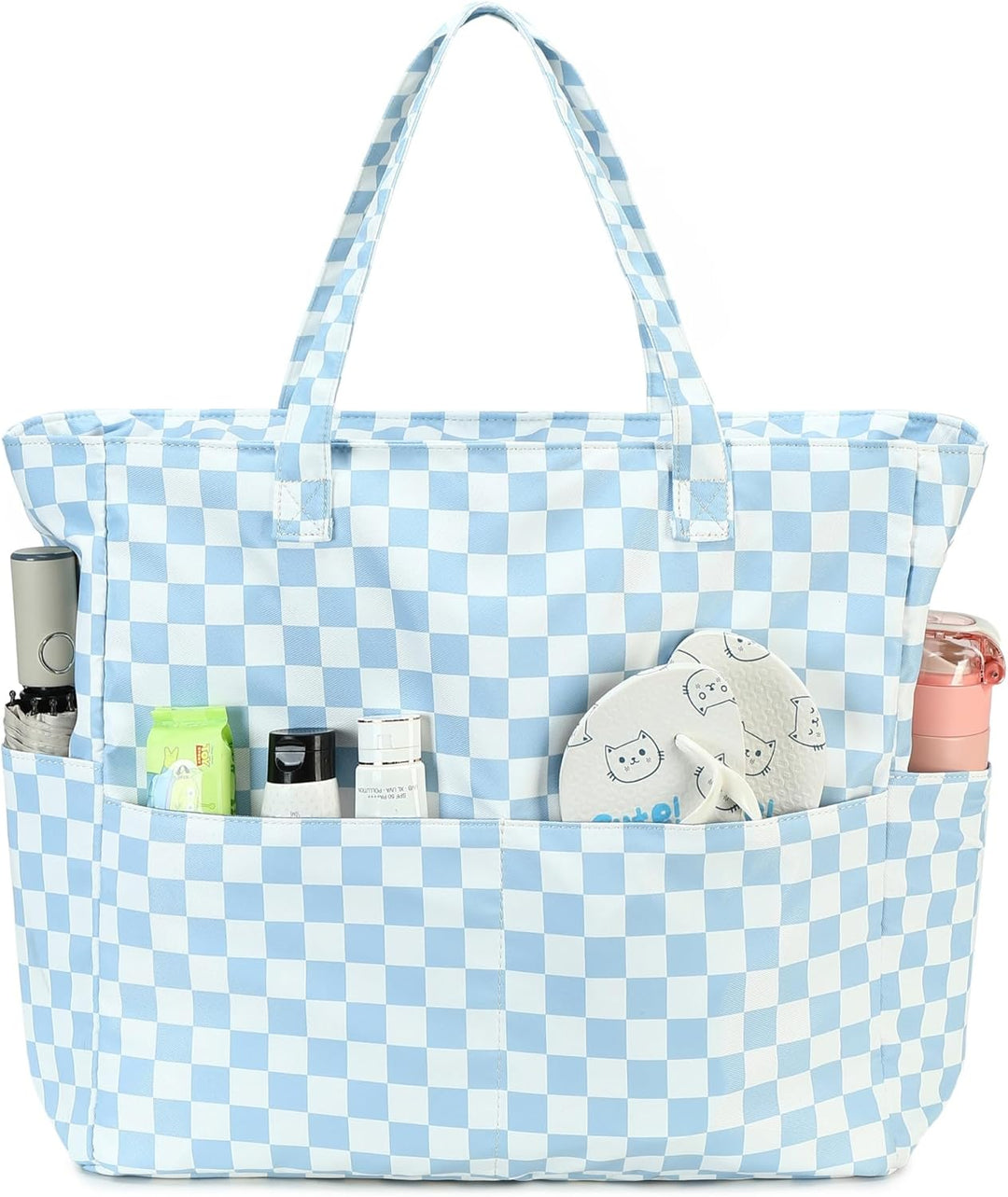 Extra Large Waterproof Beach Tote with Wet Compartment – Buy 1, Take 1 FREE