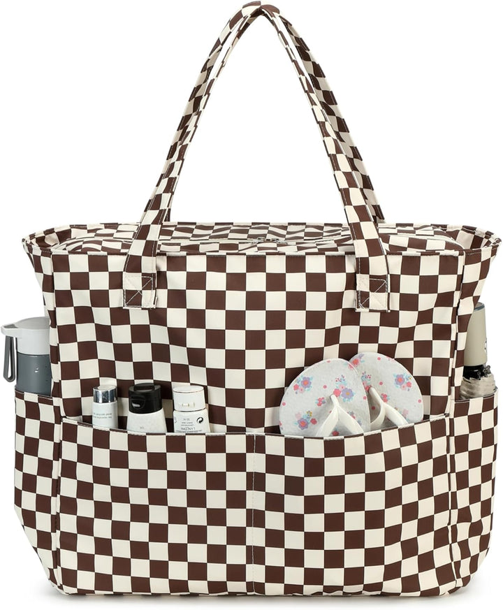 Extra Large Waterproof Beach Tote with Wet Compartment – Buy 1, Take 1 FREE