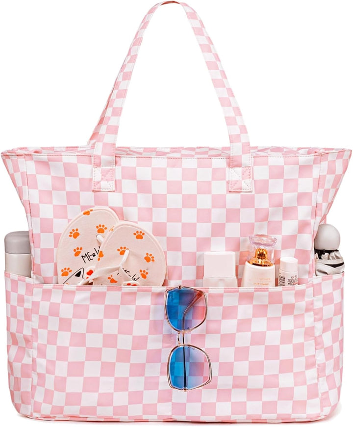 Extra Large Waterproof Beach Tote with Wet Compartment – Buy 1, Take 1 FREE