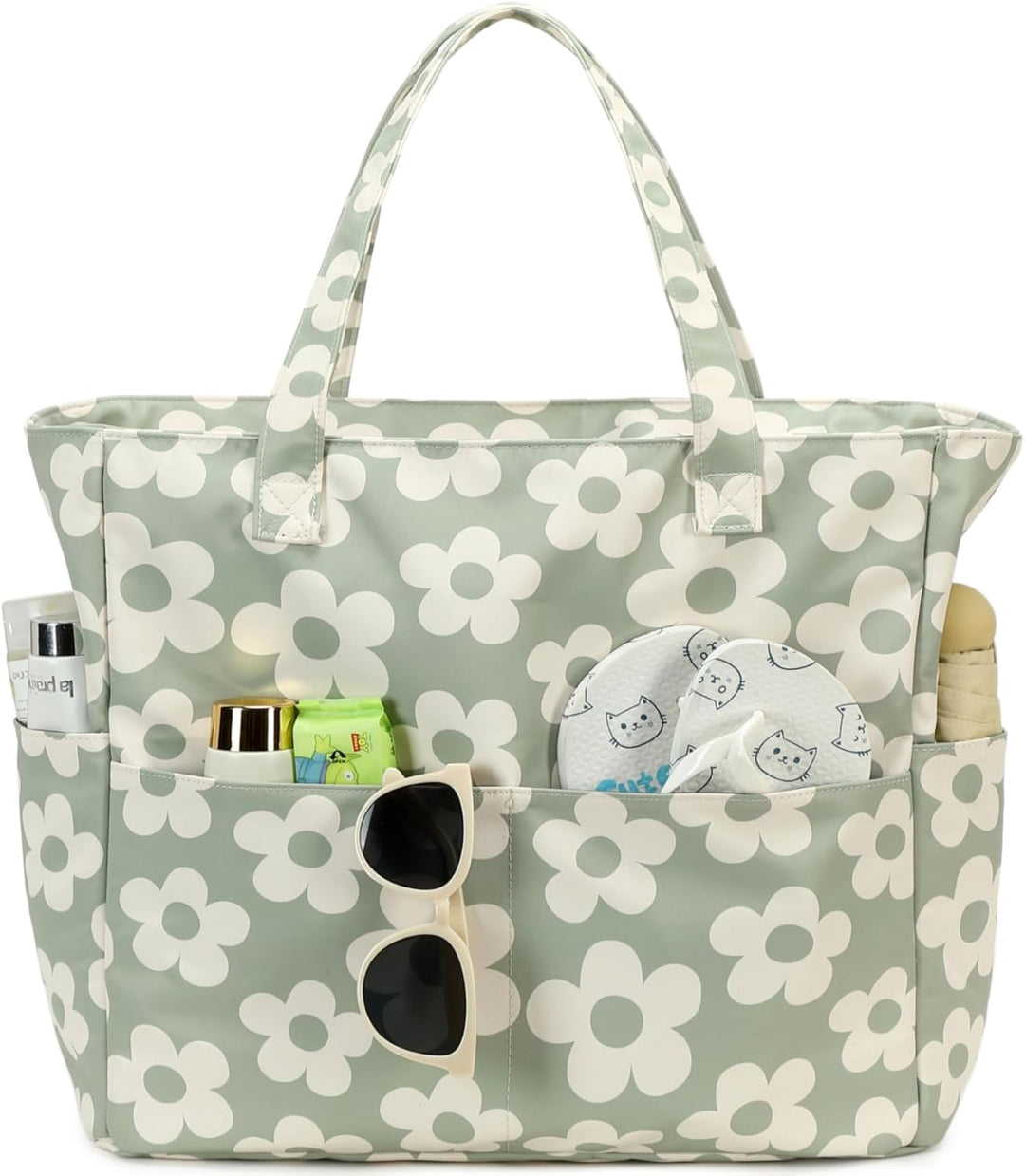 Extra Large Waterproof Beach Tote with Wet Compartment – Buy 1, Take 1 FREE