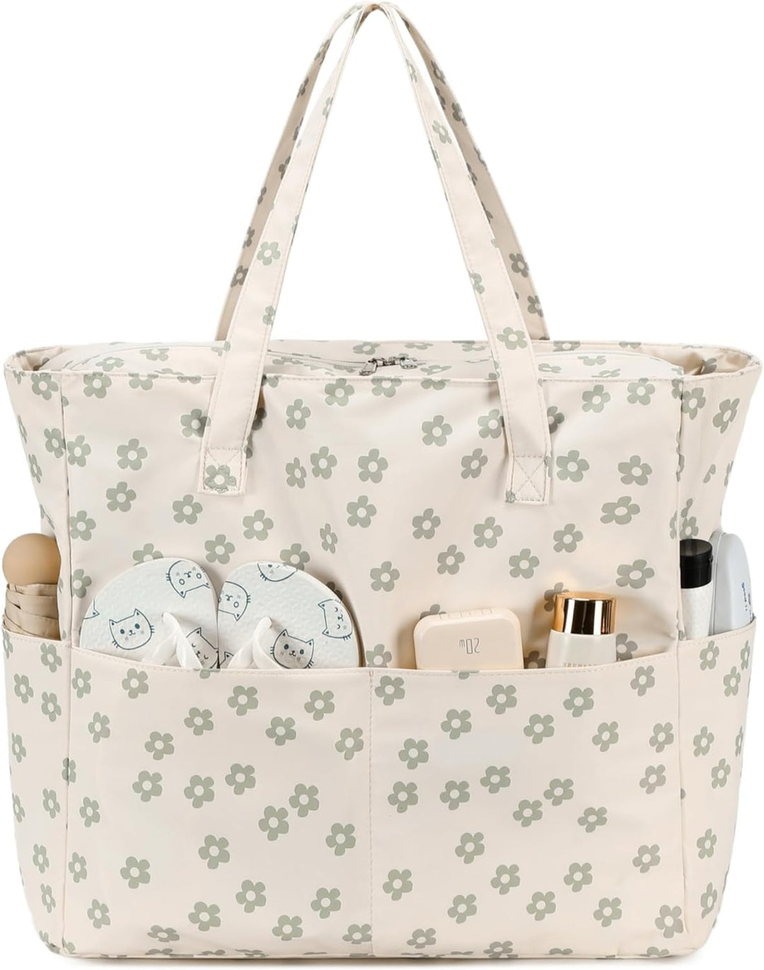 Extra Large Waterproof Beach Tote with Wet Compartment – Buy 1, Take 1 FREE