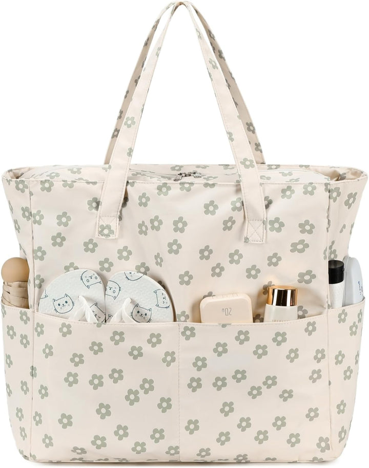 Extra Large Waterproof Beach Tote with Wet Compartment – Buy 1, Take 1 FREE