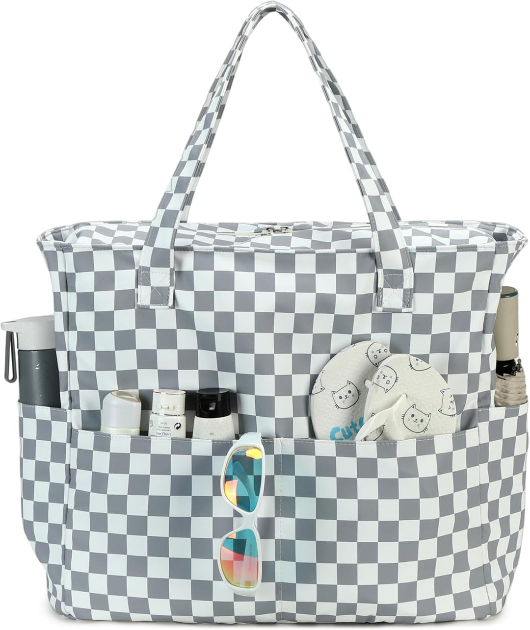 Extra Large Waterproof Beach Tote with Wet Compartment – Buy 1, Take 1 FREE
