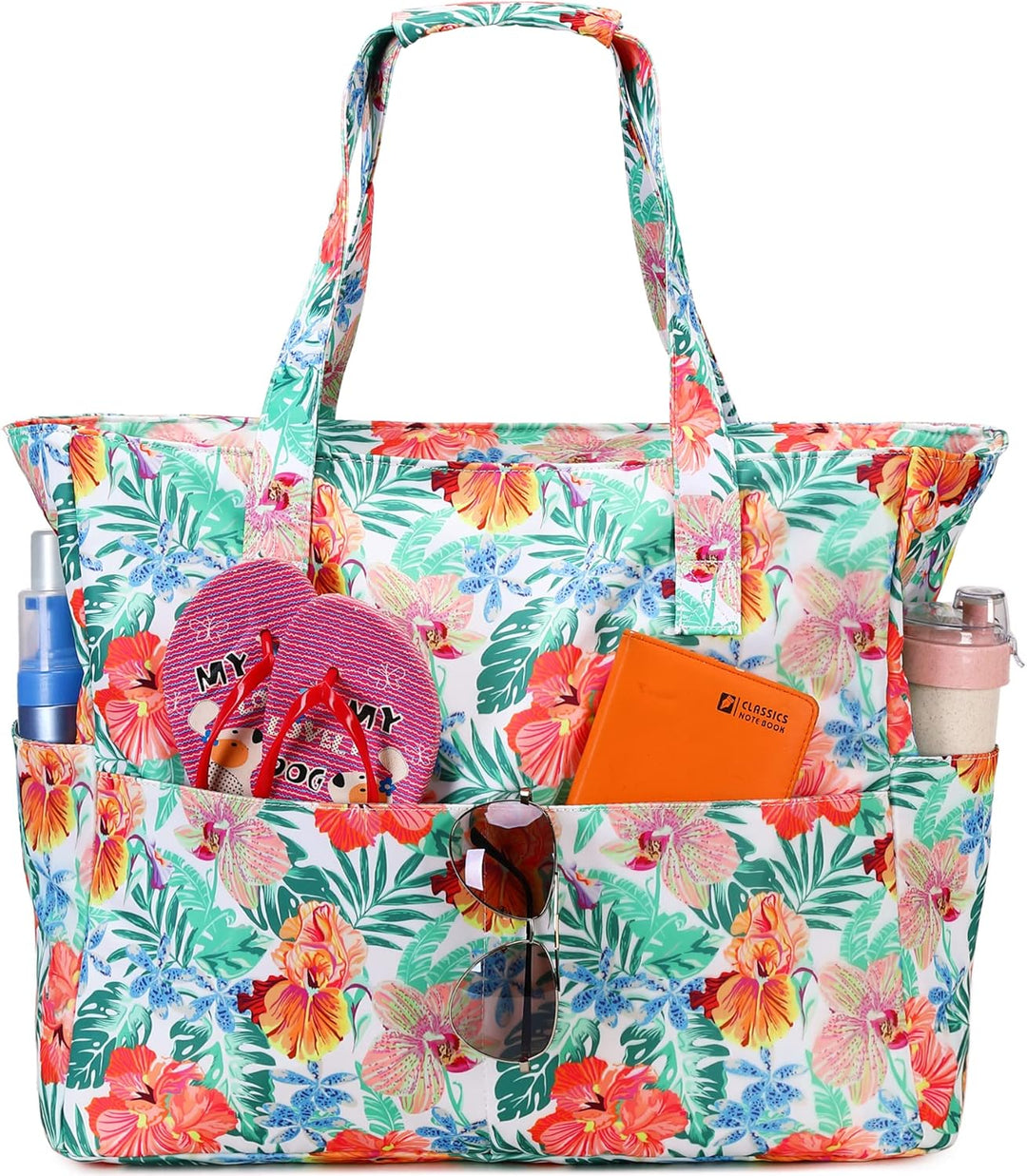 Extra Large Waterproof Beach Tote with Wet Compartment – Buy 1, Take 1 FREE