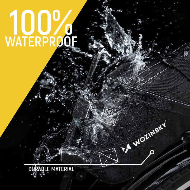 Waterproof Bicycle Saddle Bag with Large Volume - AquaTrail-Nora Luxe