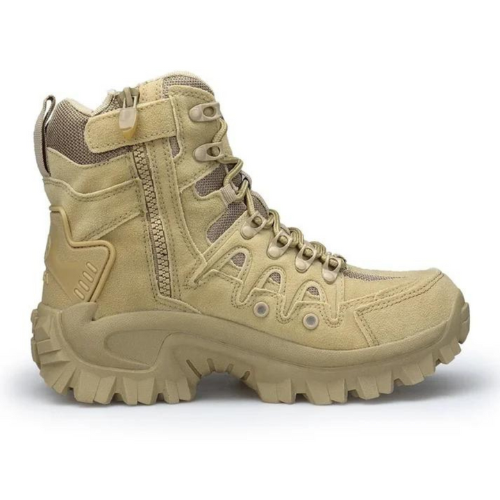 Waterproof Boots - TacticalPro-Khaki-5.0-Nora Luxe