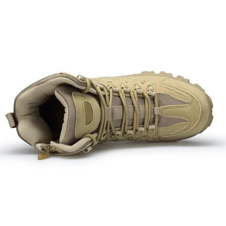 Waterproof Boots - TacticalPro-Khaki-5.0-Nora Luxe