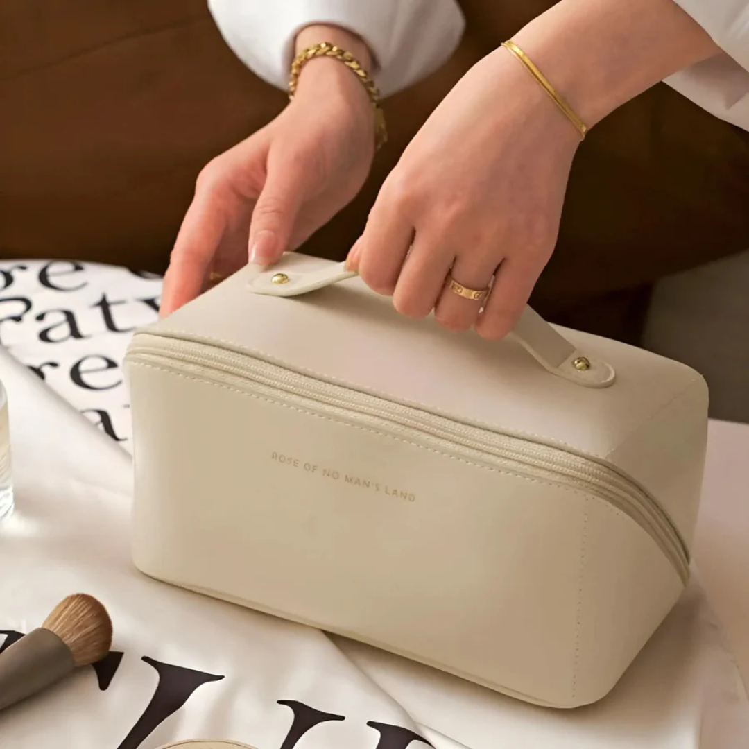 Waterproof Cosmetic Bag - BeautyGuard-Black-Nora Luxe