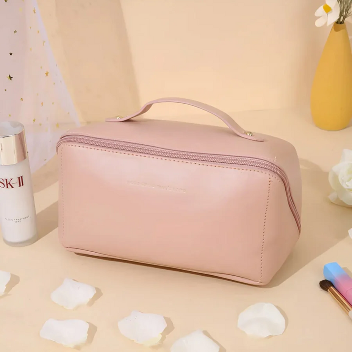 Waterproof Cosmetic Bag - BeautyGuard-Pink-Nora Luxe